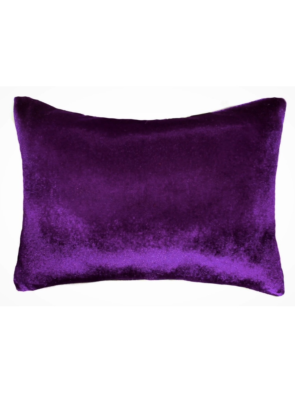 Dark Purple Velvet Pillow 16x12 inches. New. Soft, nice